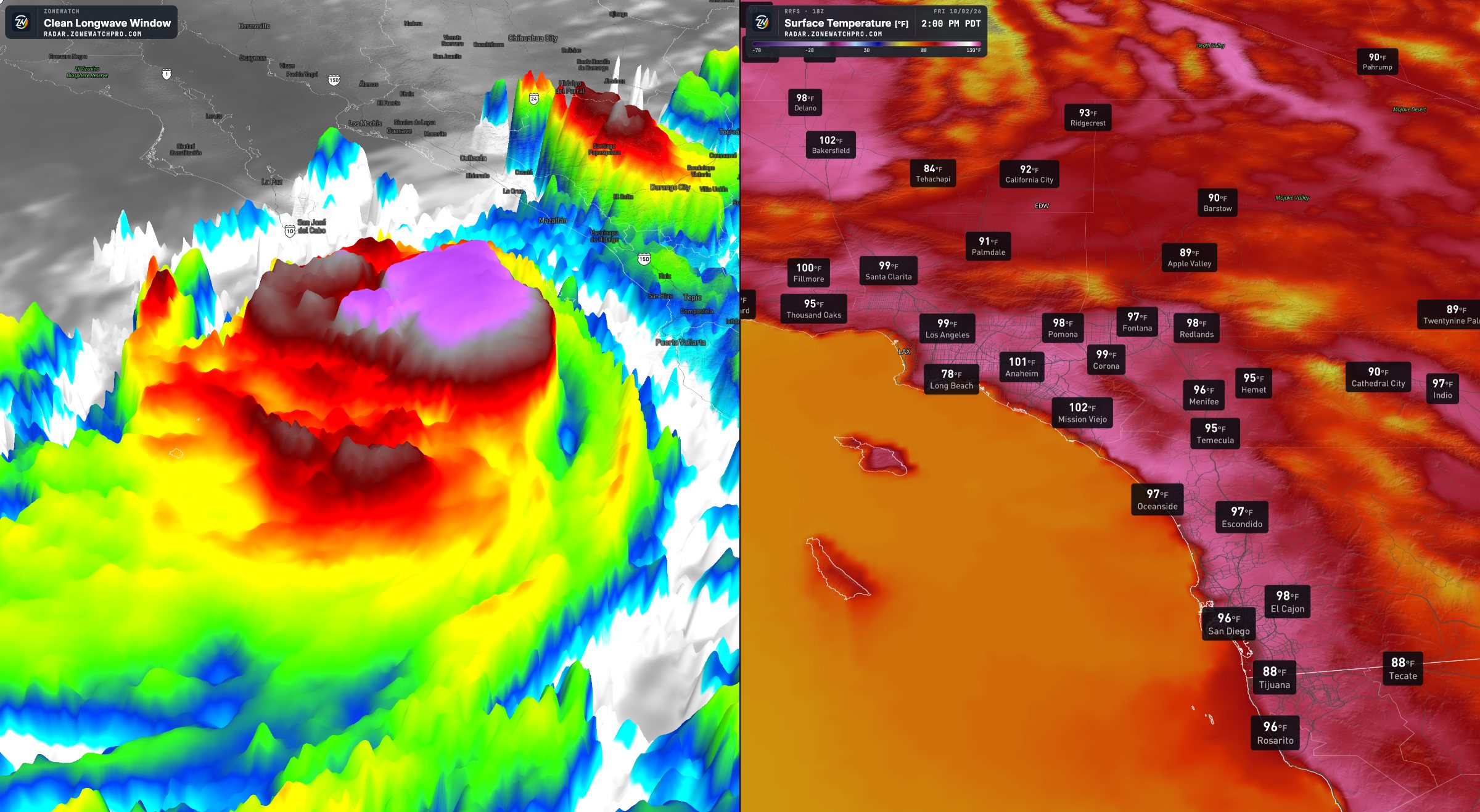 TROPICS ACTIVE WHILE HEAT WAVE IN OCTOBER