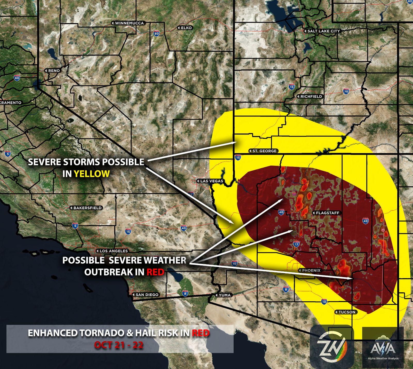 Severe weather outbreak possible