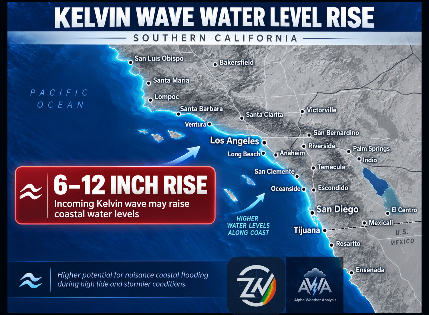 Coastal Flooding & More Moisture to Work With